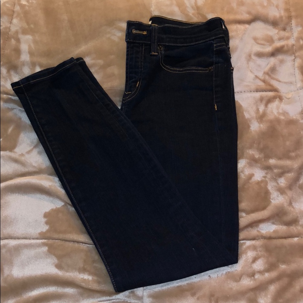 Dark wash J.Crew skinny jeans